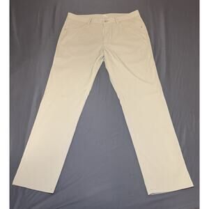 Tommy Bahama Pants Men’s ~35x29 Island Zone Performance 5 Pocket Beige Golf Tech